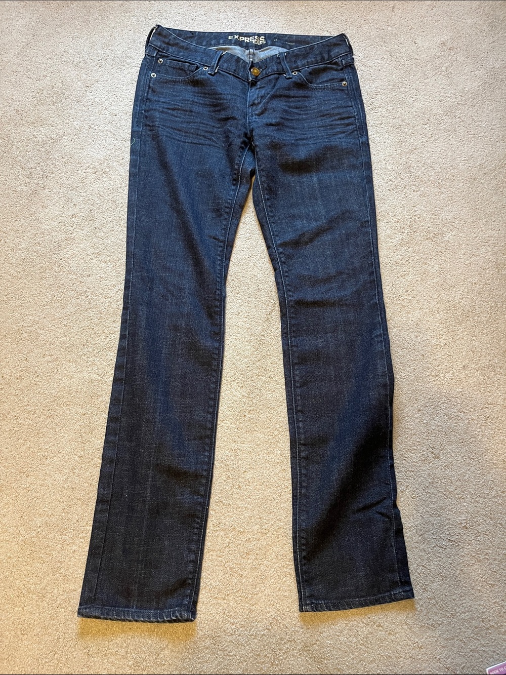 Express Zelda 4 Straight-Leg/Skinny Jeans